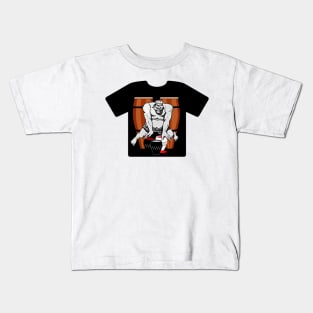 drum player Kids T-Shirt